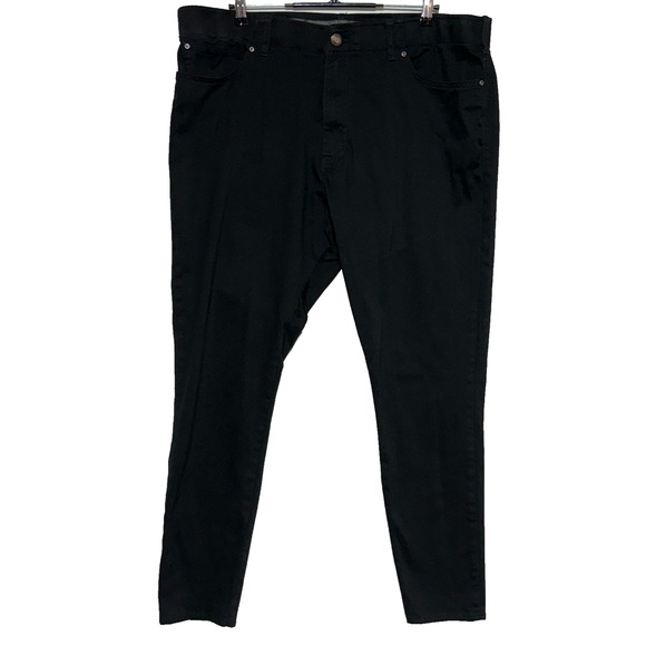 Lee Pants Mens 44X32 Black Exreme Motion MVP Stretch Performance Actual 43X32 - Picture 1 of 10